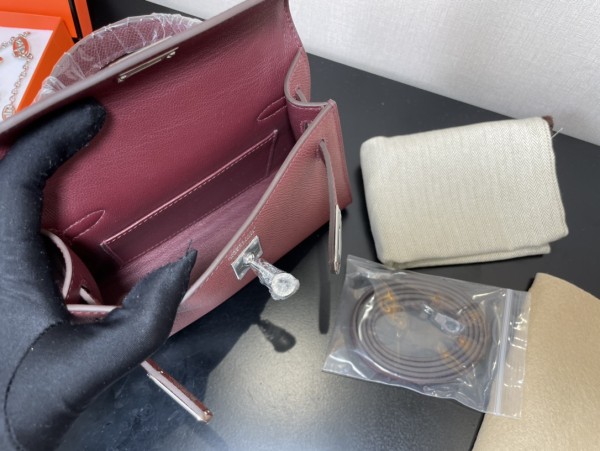  Handbags Hermes Kelly  size:19.5 cm