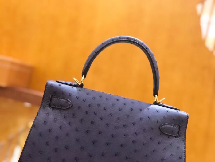  Handbags Hermes Kelly size:28 cm