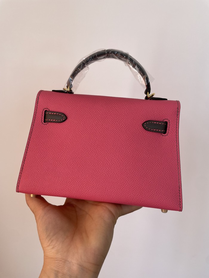  Handbags Hermes Kelly size:19.5 cm