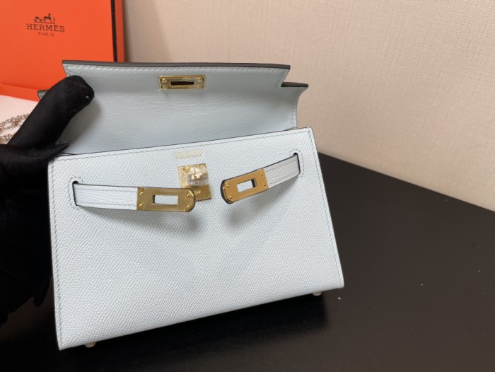  Handbags Hermes Kelly size:19.5 cm