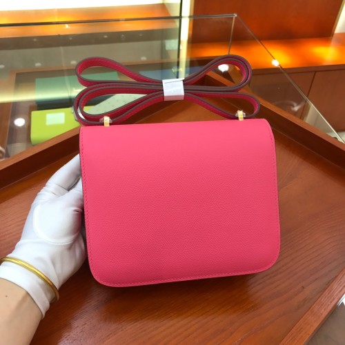  Handbags Hermes Constance  size:18 cm