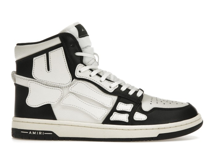 Amiri Skel High Tops Black White