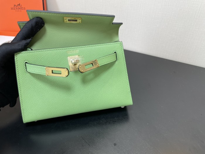  Handbags Hermes Kelly size:19.5 cm