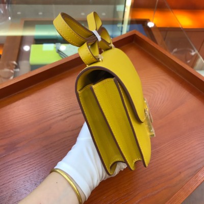  Handbags Hermes Constance  size:18 cm