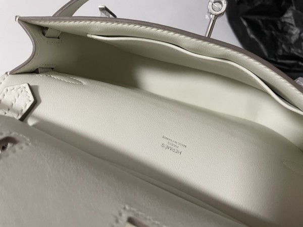  Handbags Hermes Mini Jypsiere   size:23-17-5 cm