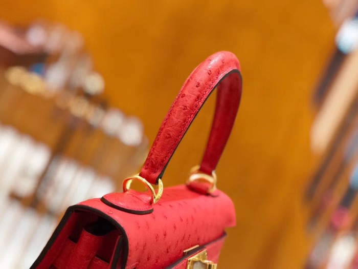  Handbags Hermes Kelly size:28 cm