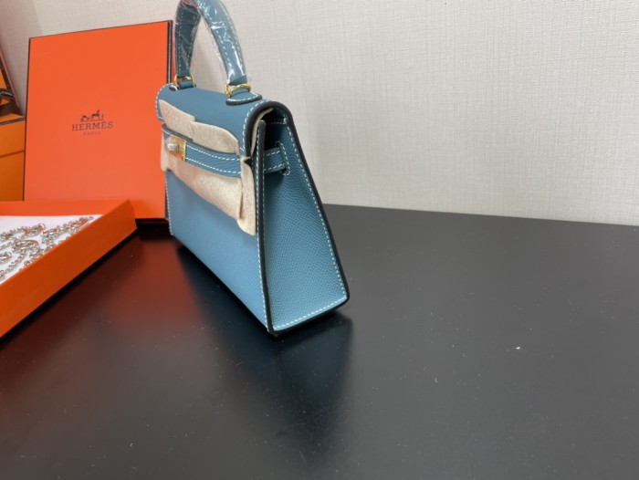  Handbags Hermes Kelly size:19.5 cm