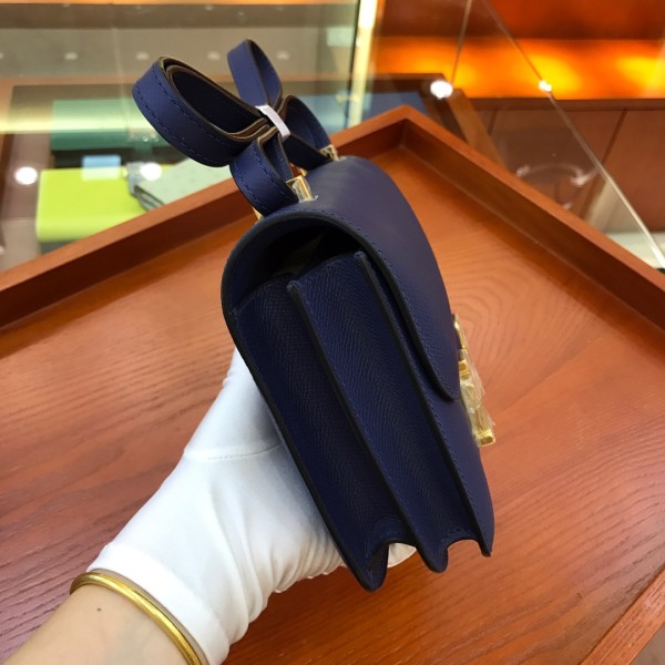  Handbags Hermes Constance  size:18 cm