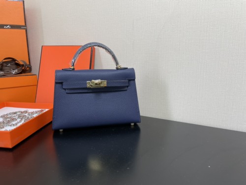  Handbags Hermes Kelly  size:19.5 cm