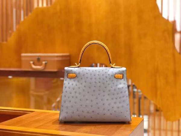  Handbags Hermes Kelly size:28 cm