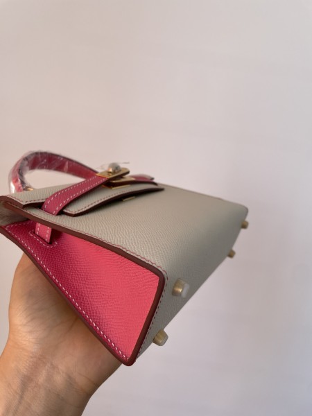  Handbags Hermes Kelly size:19.5 cm