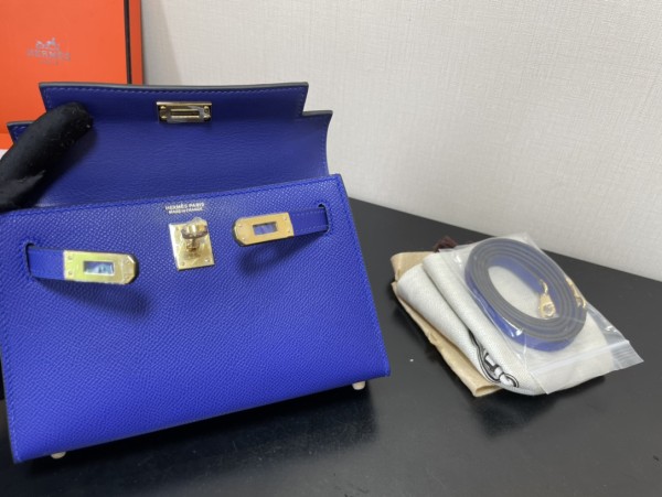  Handbags Hermes Kelly size:19.5 cm