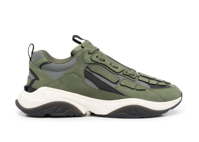 AMIRI Bone Runner Khaki Green Black Grey White