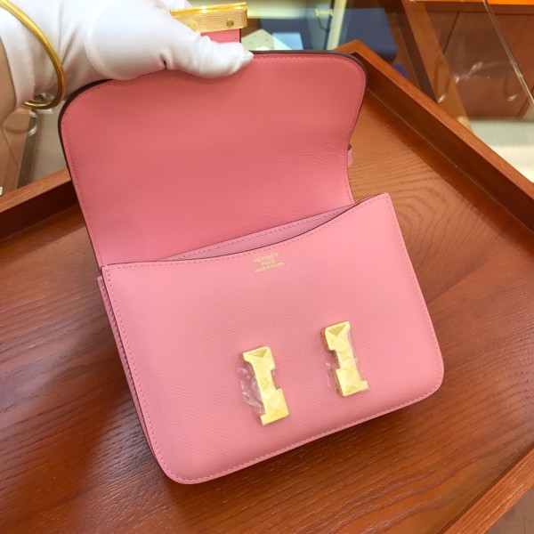  Handbags Hermes Constance  size:18 cm