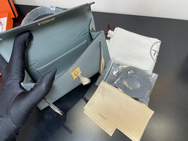  Handbags Hermes Kelly size:19.5 cm