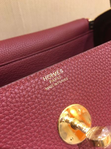  Handbags Hermes Kelly size:19.5 cm