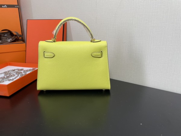 Handbags Hermes Kelly size:19.5 cm