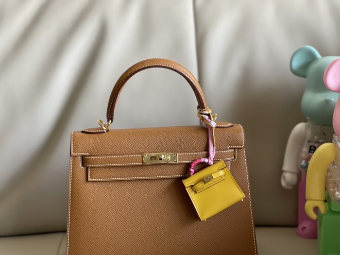  Handbags Hermes kelly  size:25 cm