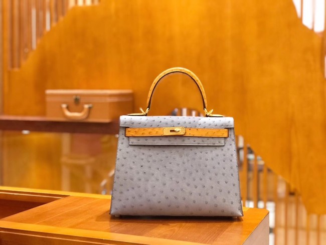  Handbags Hermes Kelly size:28 cm