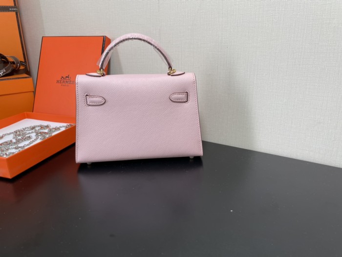  Handbags Hermes Kelly size:19.5 cm
