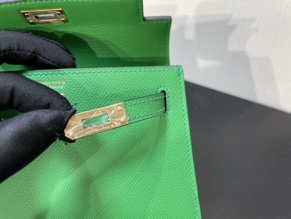  Handbags Hermes Kelly size:19.5 cm