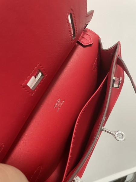  Handbags Hermes Mini Jypsiere  size:23-17-5 cm