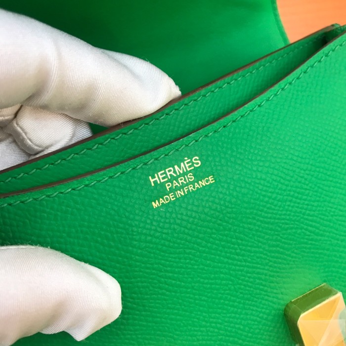  Handbags Hermes Constance size:18 cm