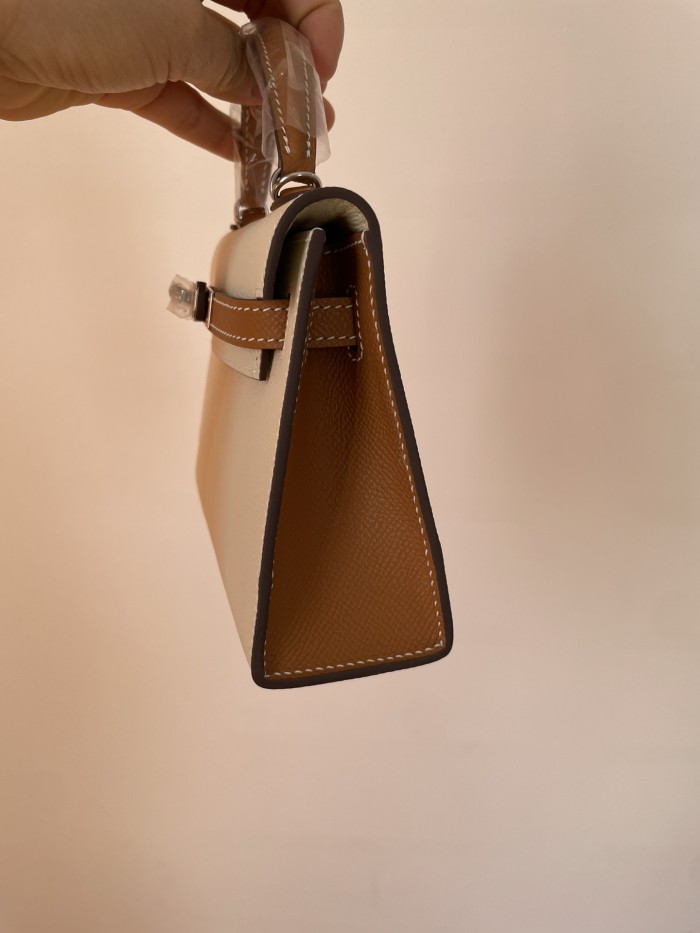  Handbags Hermes Kelly size:19.5 cm