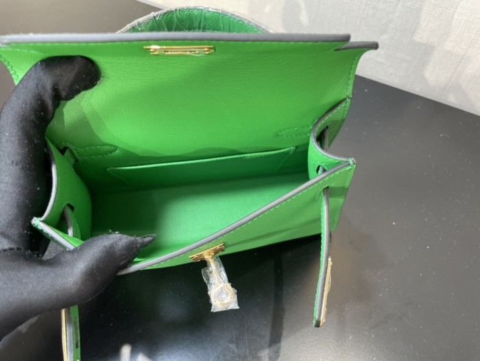  Handbags Hermes Kelly size:19.5 cm