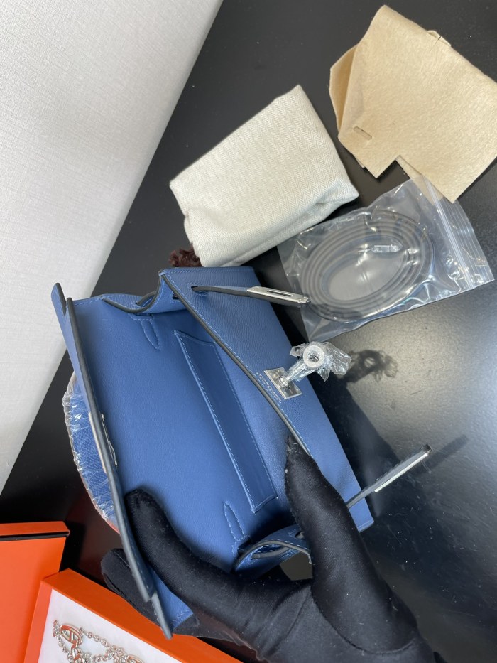  Handbags Hermes Kelly size:19.5 cm