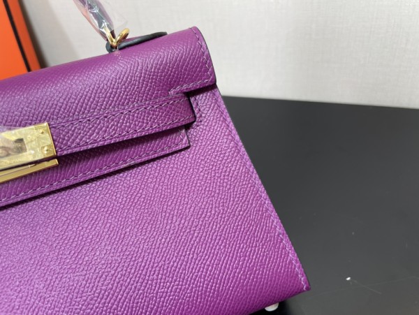  Handbags Hermes Kelly size:19.5 cm