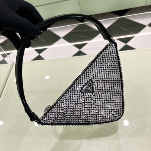 handbags prada 1NQ043 size:14*5cm