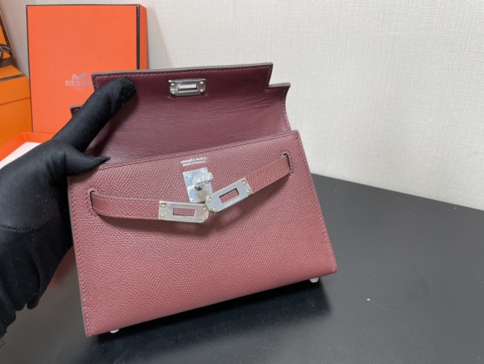  Handbags Hermes Kelly  size:19.5 cm