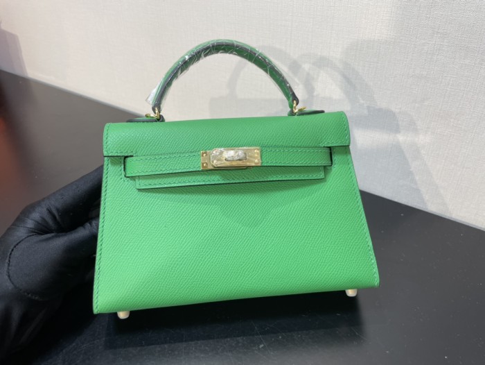  Handbags Hermes Kelly size:19.5 cm