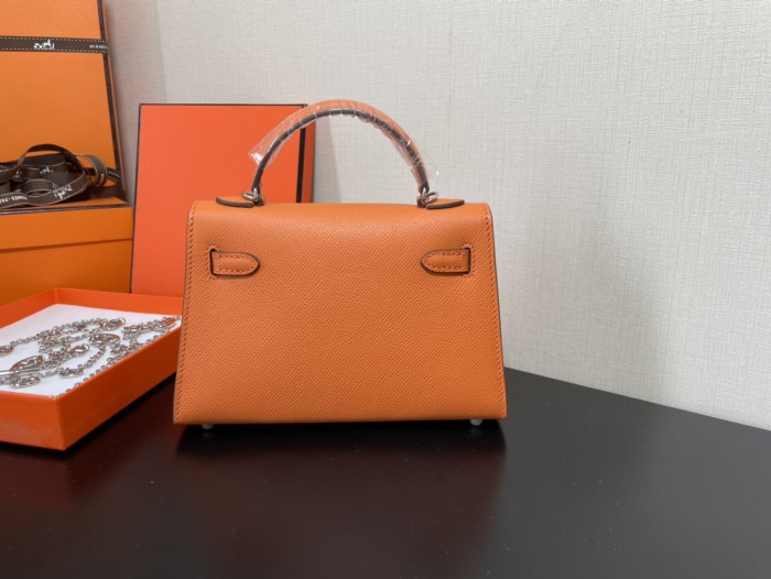  Handbags Hermes Kelly size:19.5 cm