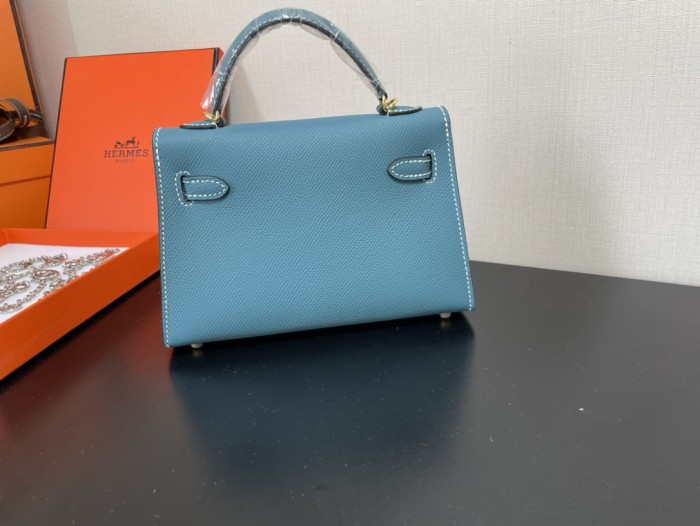  Handbags Hermes Kelly size:19.5 cm