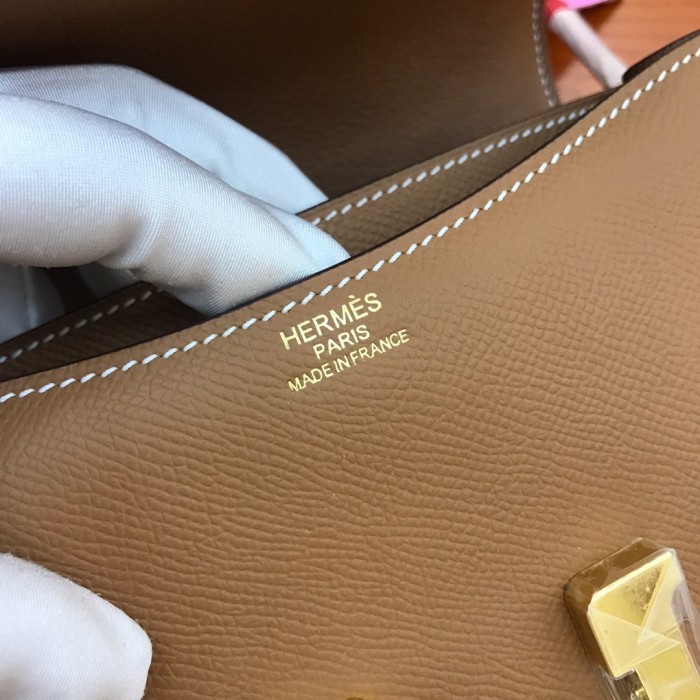  Handbags Hermes Constance size:18 cm