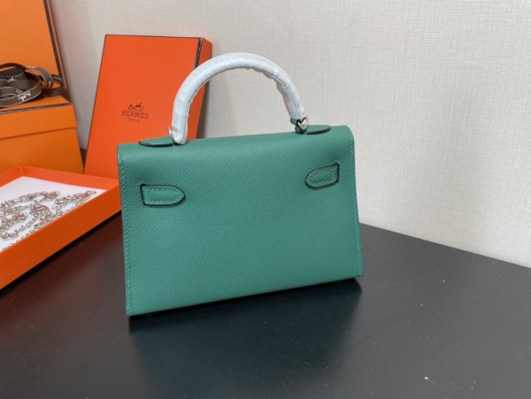  Handbags Hermes Kelly size:19.5 cm