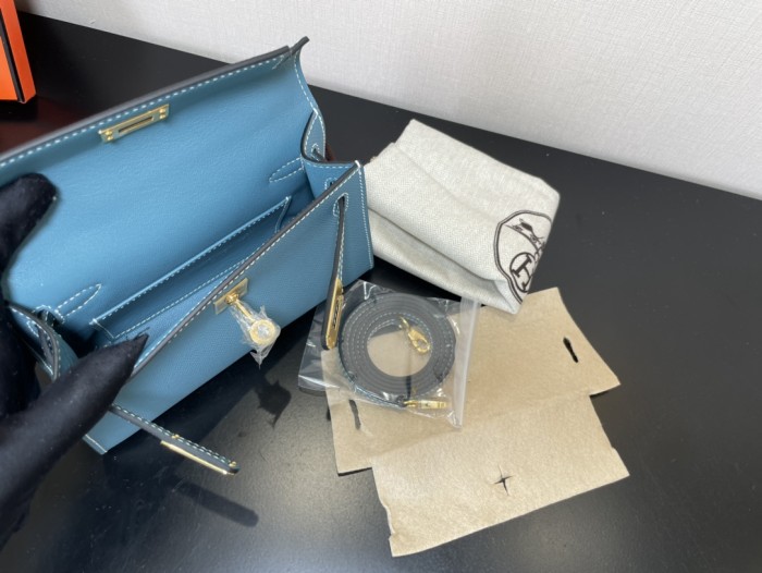  Handbags Hermes Kelly size:19.5 cm