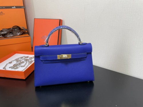  Handbags Hermes Kelly size:19.5 cm