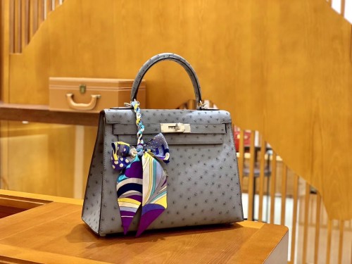  Handbags Hermes Kelly size:28 cm