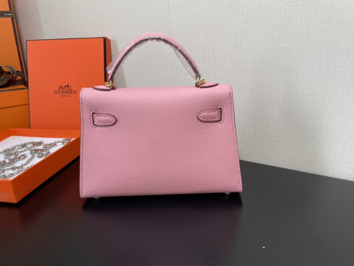  Handbags Hermes Kelly size:19.5 cm