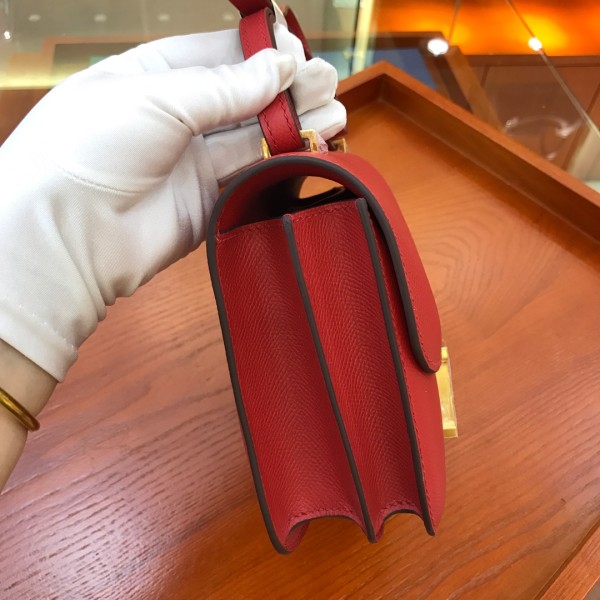  Handbags Hermes Constance  size:18 cm