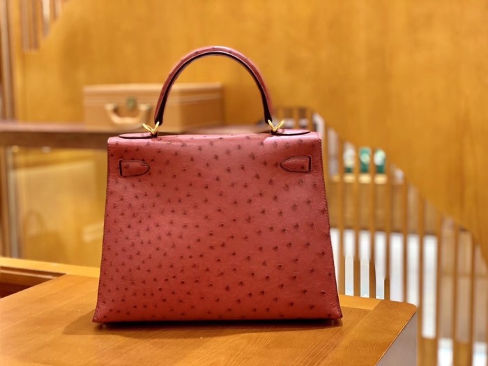  Handbags Hermes Kelly size:28 cm