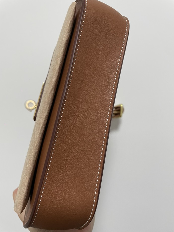  Handbags Hermes Mini Jypsiere  size:23-17-5 cm