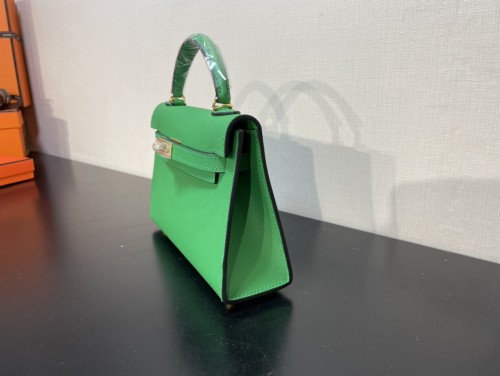  Handbags Hermes Kelly size:19.5 cm