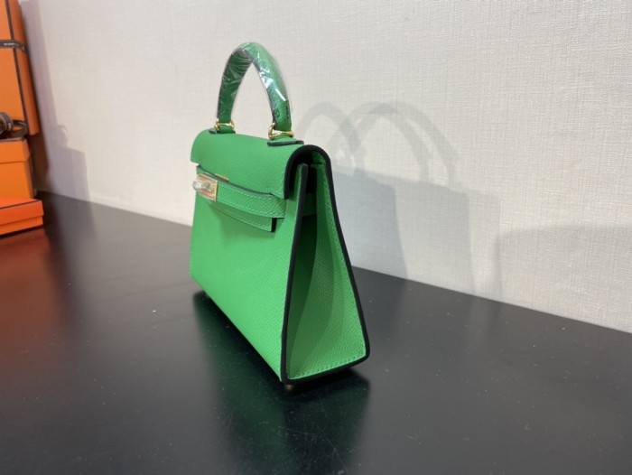  Handbags Hermes Kelly size:19.5 cm