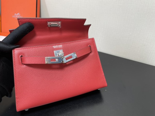  Handbags Hermes Kelly size:19.5 cm