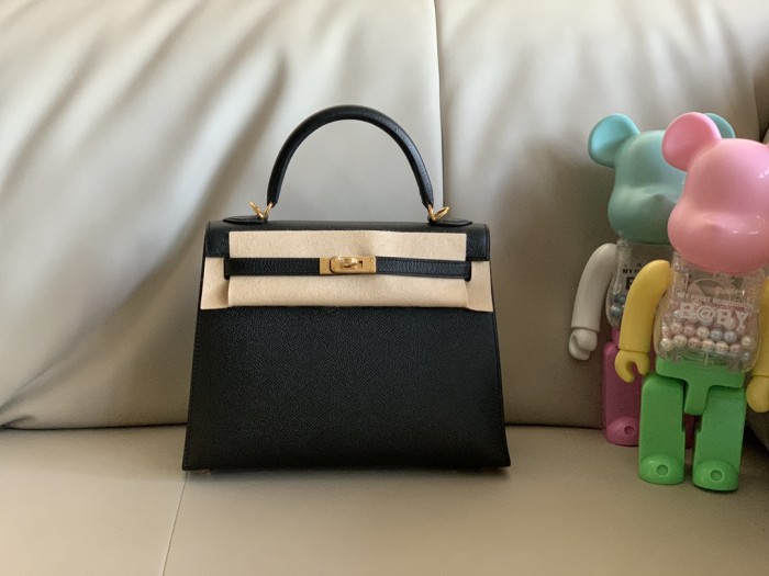  Handbags Hermes kelly  size:25 cm