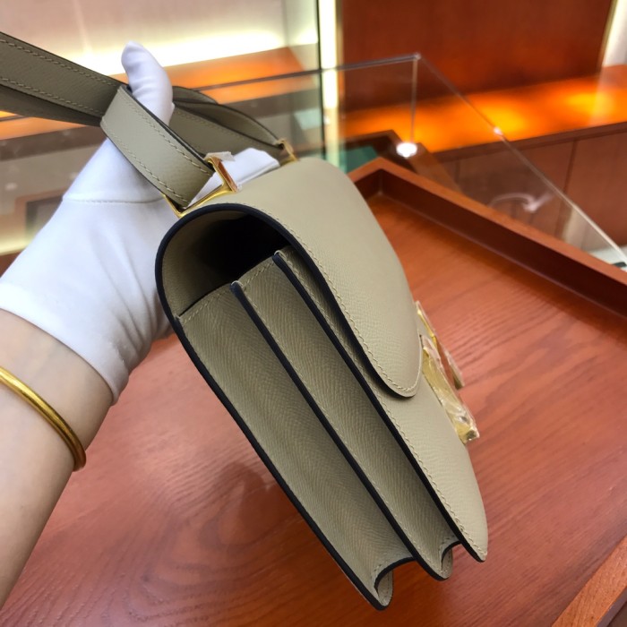  Handbags Hermes Constance  size:23cm